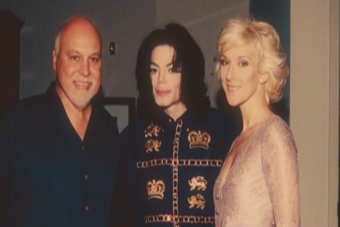 Celine Dion Fala da emoção de receber Michael Jackson em seu camarim  Rene-angelil-michael-jackson-and-celine-dion